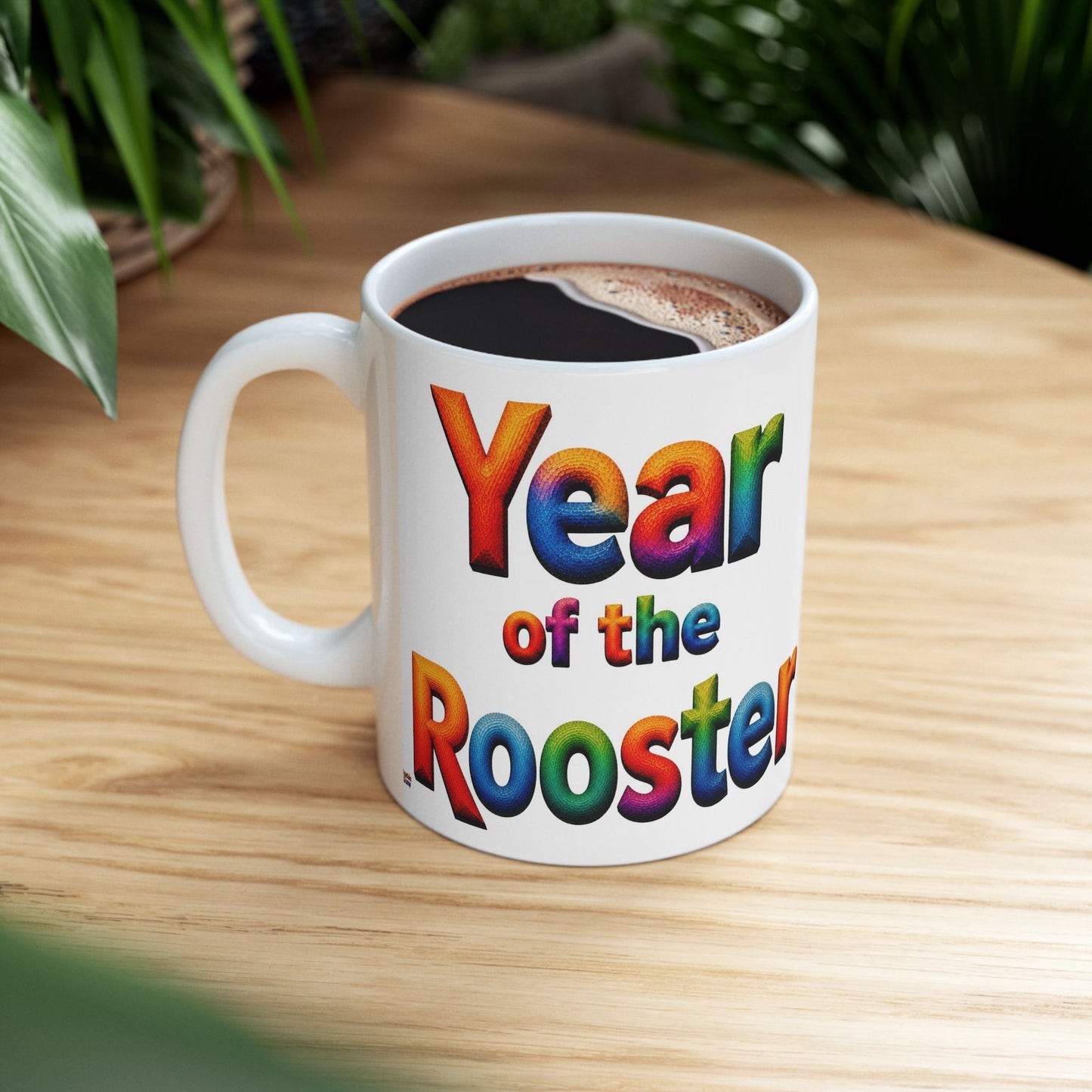 Year of the Rooster Mug | Ceramic Coffee Mug 11oz. | 15oz.
