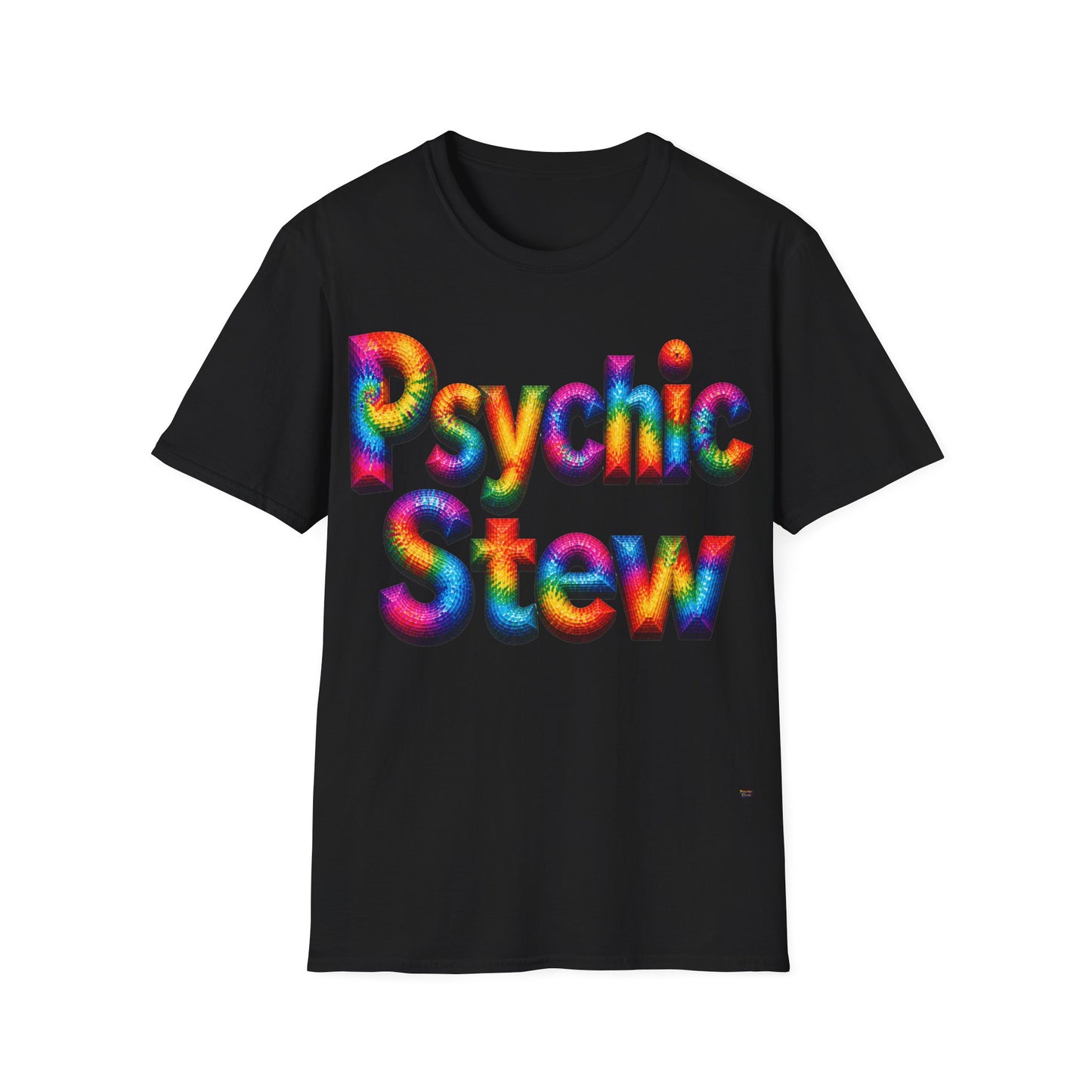 Good Vibes Tie-Dye Psychic Stew T-Shirt | 13 Colors | S - 3XL
