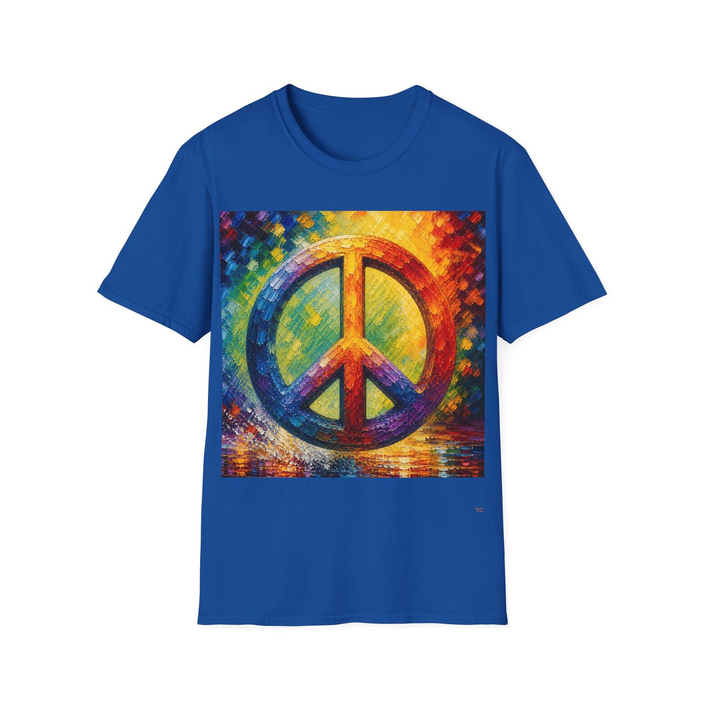 Good Vibes Pretty Peace T-Shirt | 13 Colors | S - 3XL