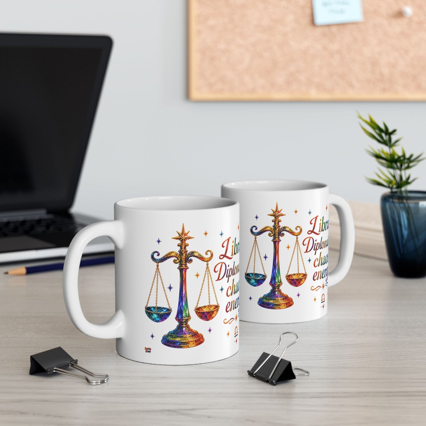 The Libra Mug | Ceramic Coffee Mug 11oz. | 15oz.