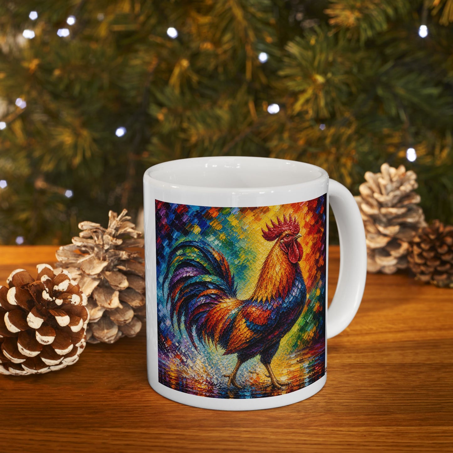 Year of the Rooster Mug | Ceramic Coffee Mug 11oz. | 15oz.