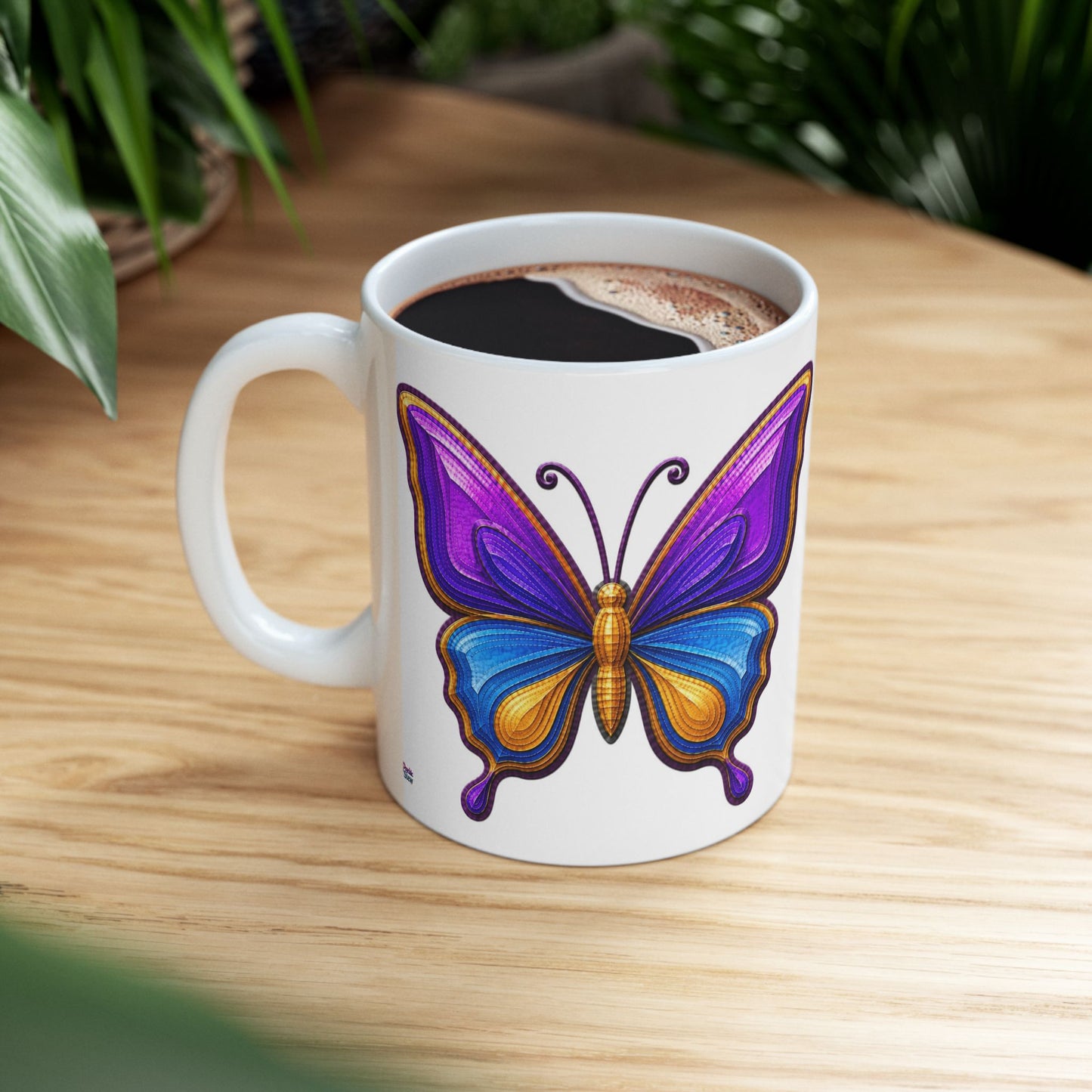 Zodiac 3D Butterfly Mug | Ceramic Coffee Mug 11oz. | 15oz.