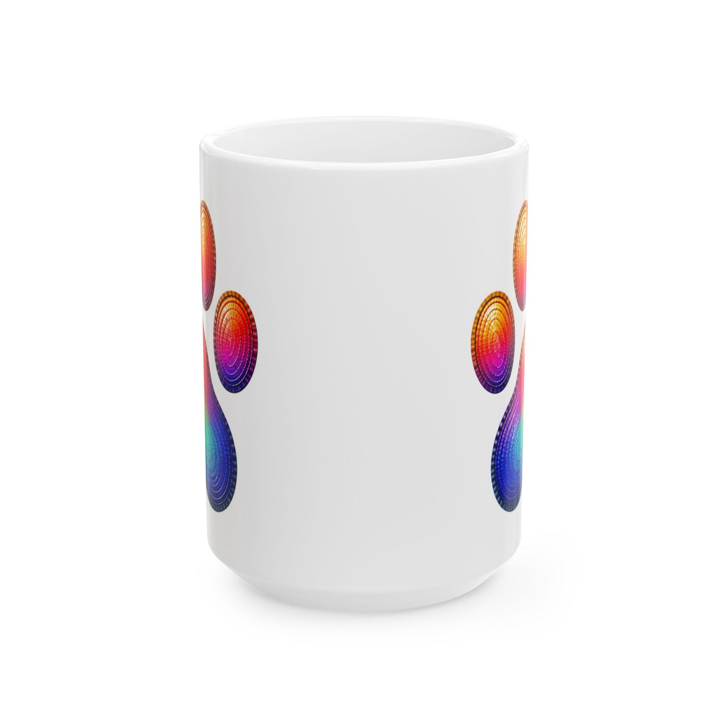 Good Vibes Paw Mug | Ceramic Coffee Mug 11oz. | 15oz.