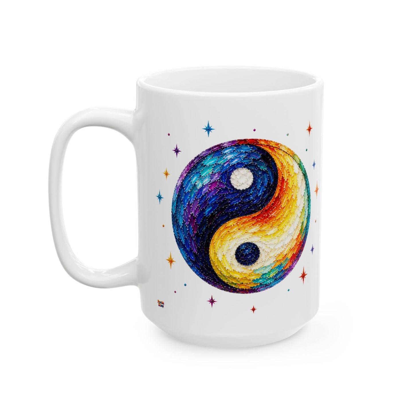 Yin-Yang Mug | Ceramic Coffee Mug 11oz. | 15oz.