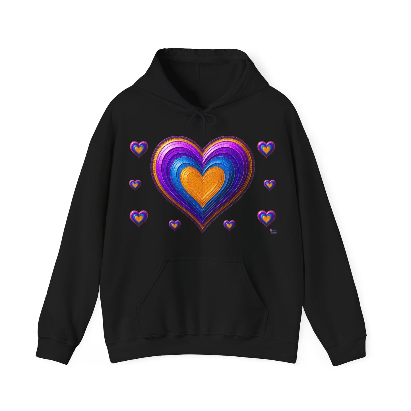 3D Heart Hoodie | The Zodiac Collection