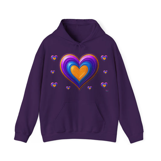 3D Heart Hoodie | The Zodiac Collection