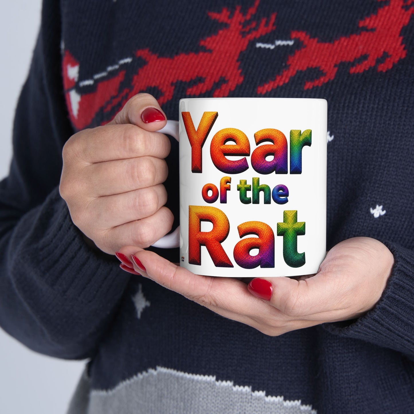 Year of the Rat Mug | Ceramic Coffee Mug 11oz. | 15oz.