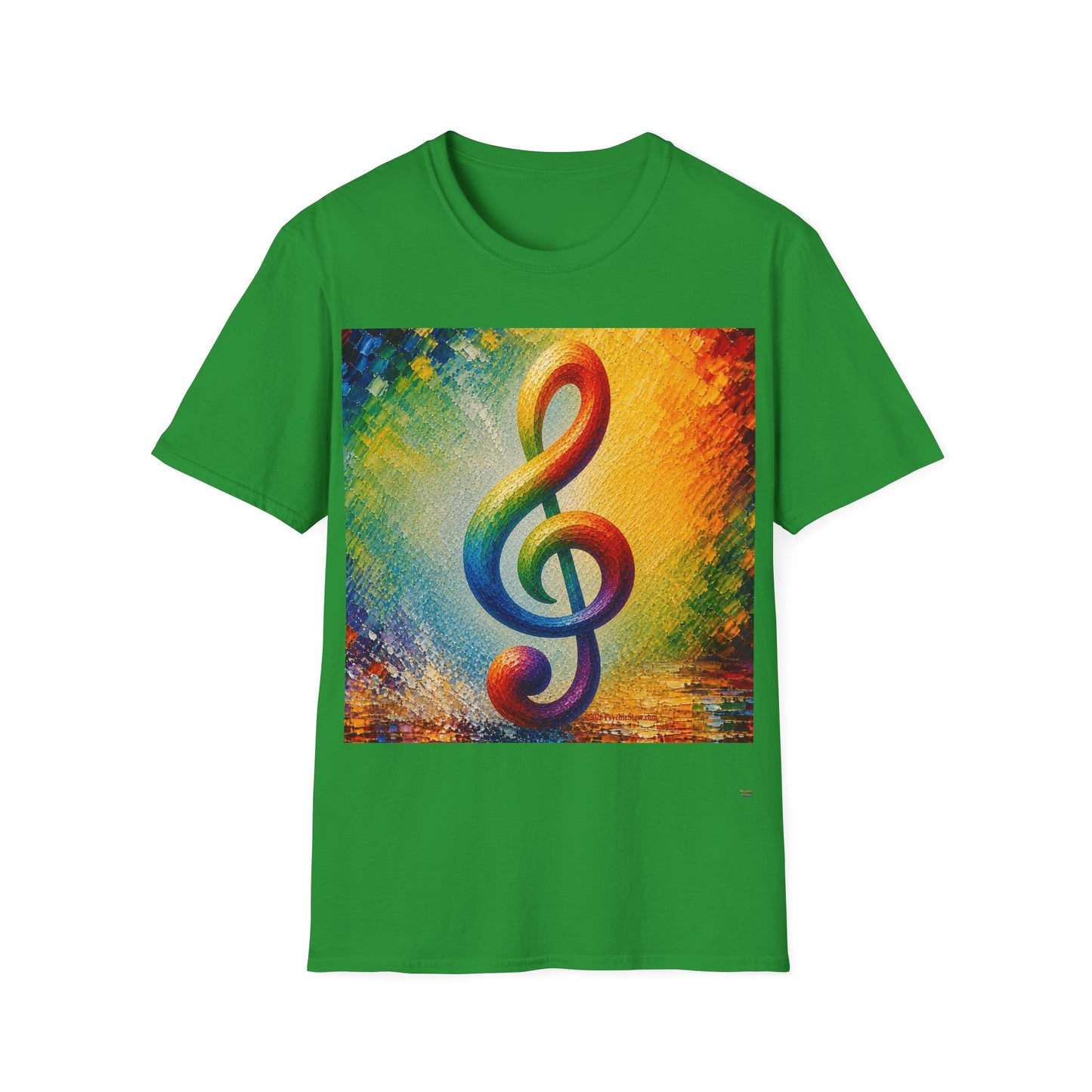 Good Vibes Painted G-Clef T-Shirt | 13 Colors | S - 3XL