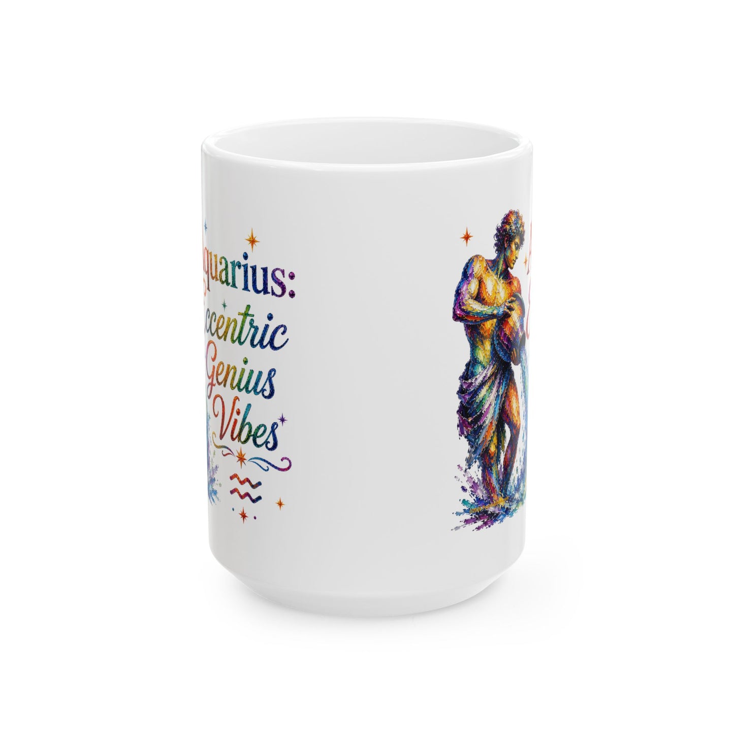 The Aquarius Mug | Ceramic Coffee Mug 11oz. | 15oz.