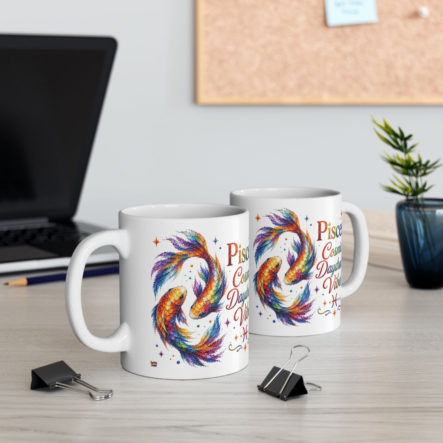 The Pisces Mug | Ceramic Coffee Mug 11oz. | 15oz.