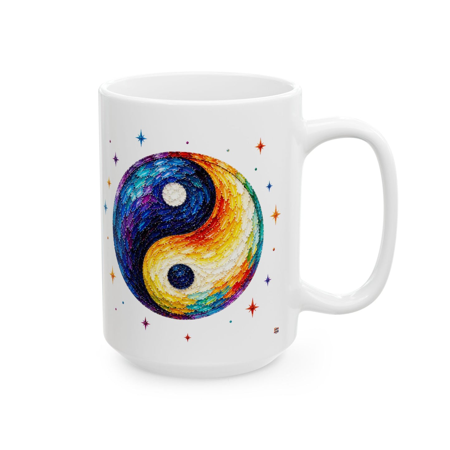 Yin-Yang Mug | Ceramic Coffee Mug 11oz. | 15oz.