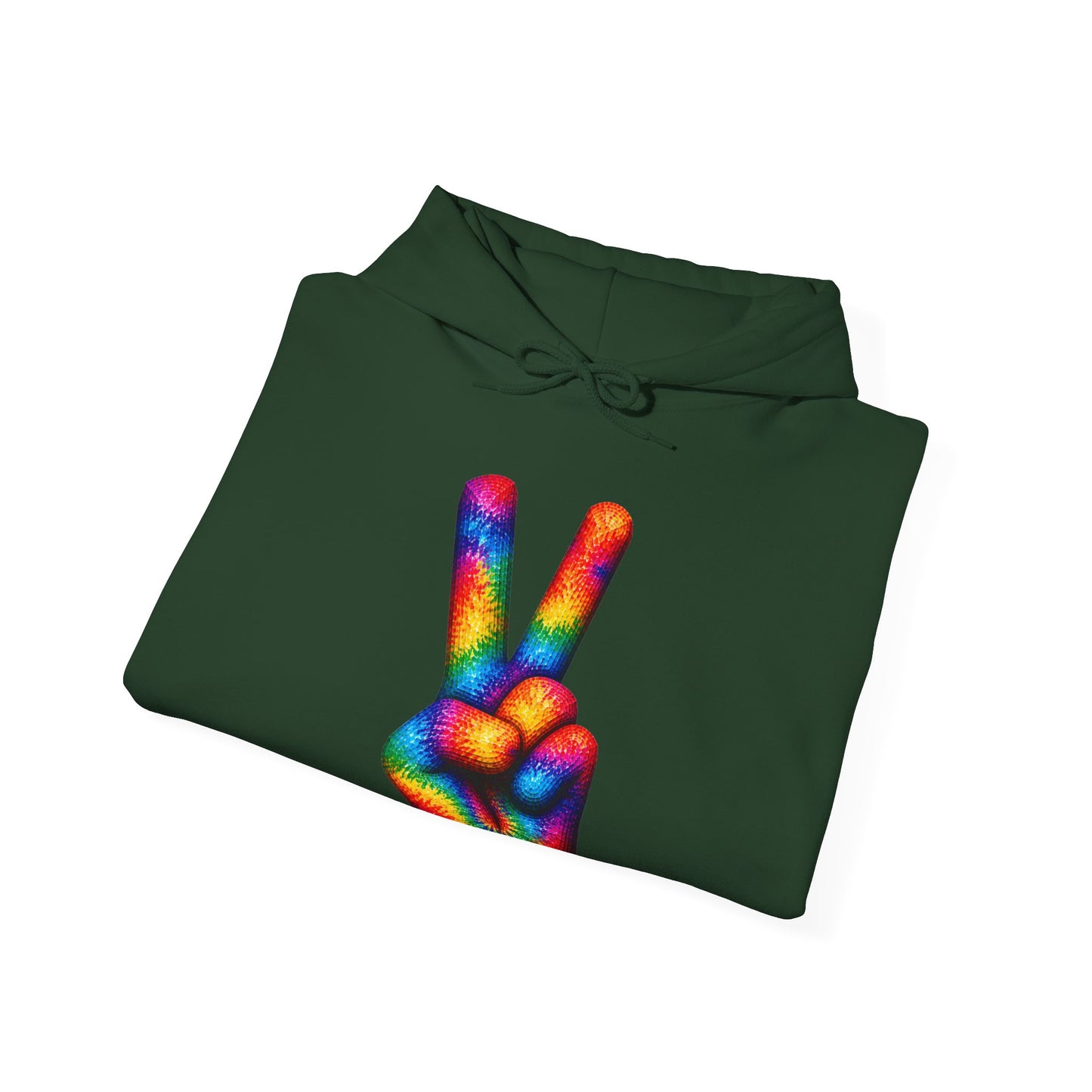 Tie-Dye Peace Hoodie | The Good Vibes Collection