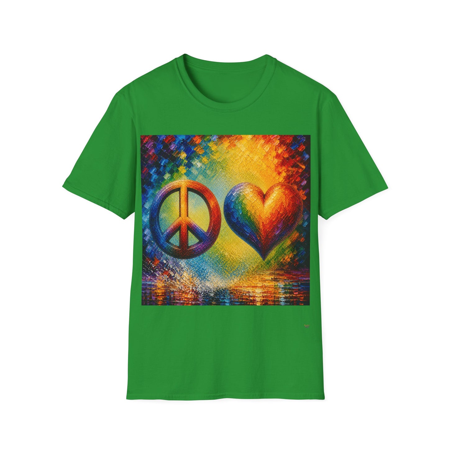 Good Vibes Peace and Love T-Shirt | 13 Colors | S - 3XL
