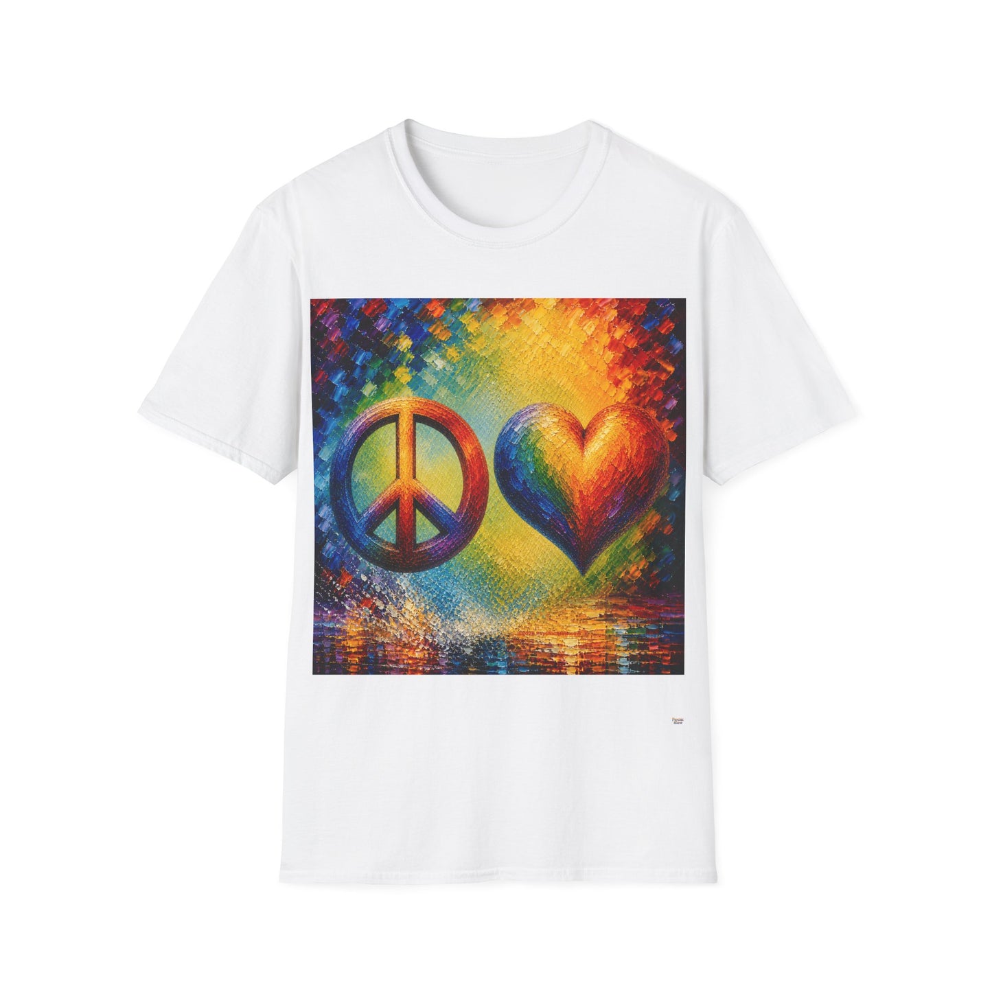 Good Vibes Peace and Love T-Shirt | 13 Colors | S - 3XL
