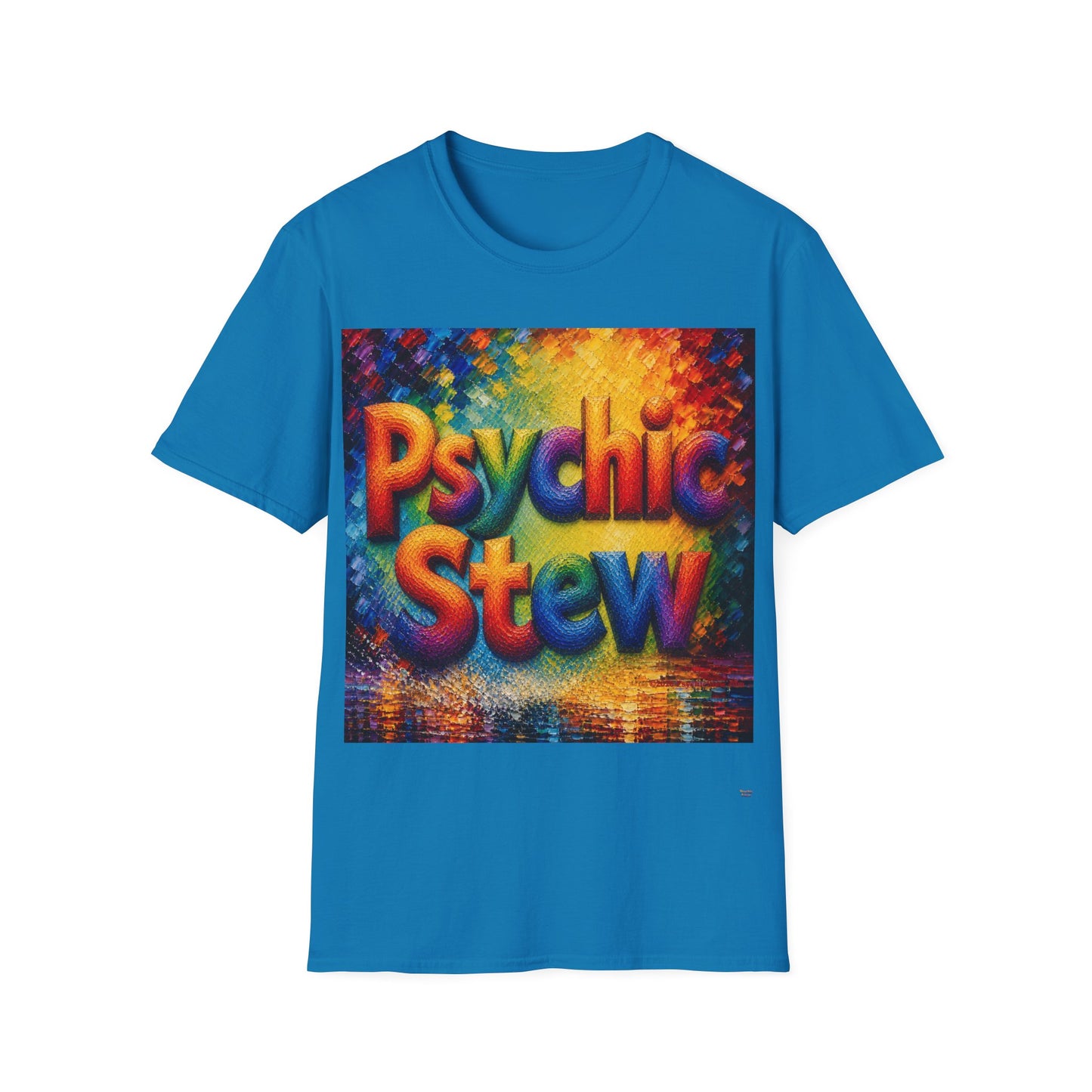Good Vibes Painted Psychic Stew T-Shirt | 13 Colors | S - 3XL
