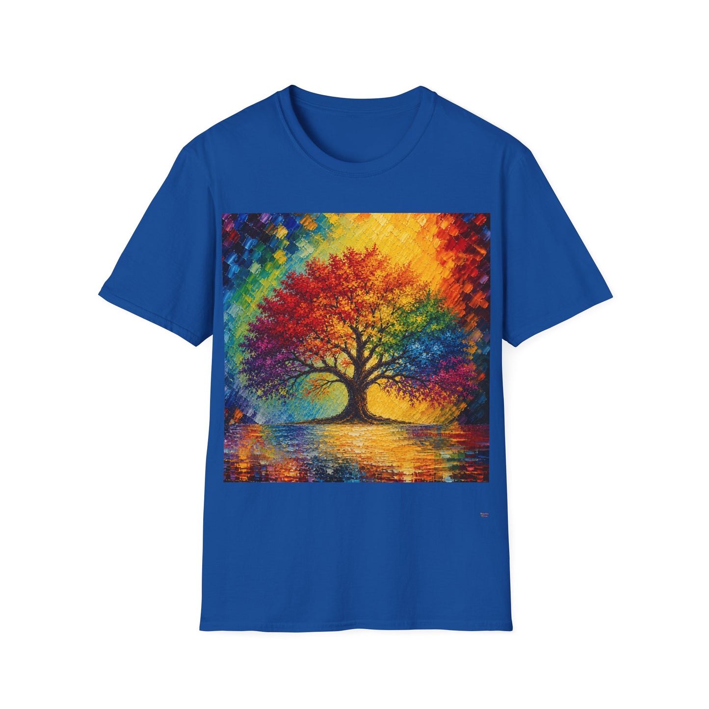 Good Vibes Painted Tree T-Shirt | 13 Colors | S - 3XL