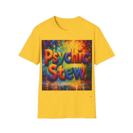 Good Vibes Painted Psychic Stew T-Shirt | 13 Colors | S - 3XL