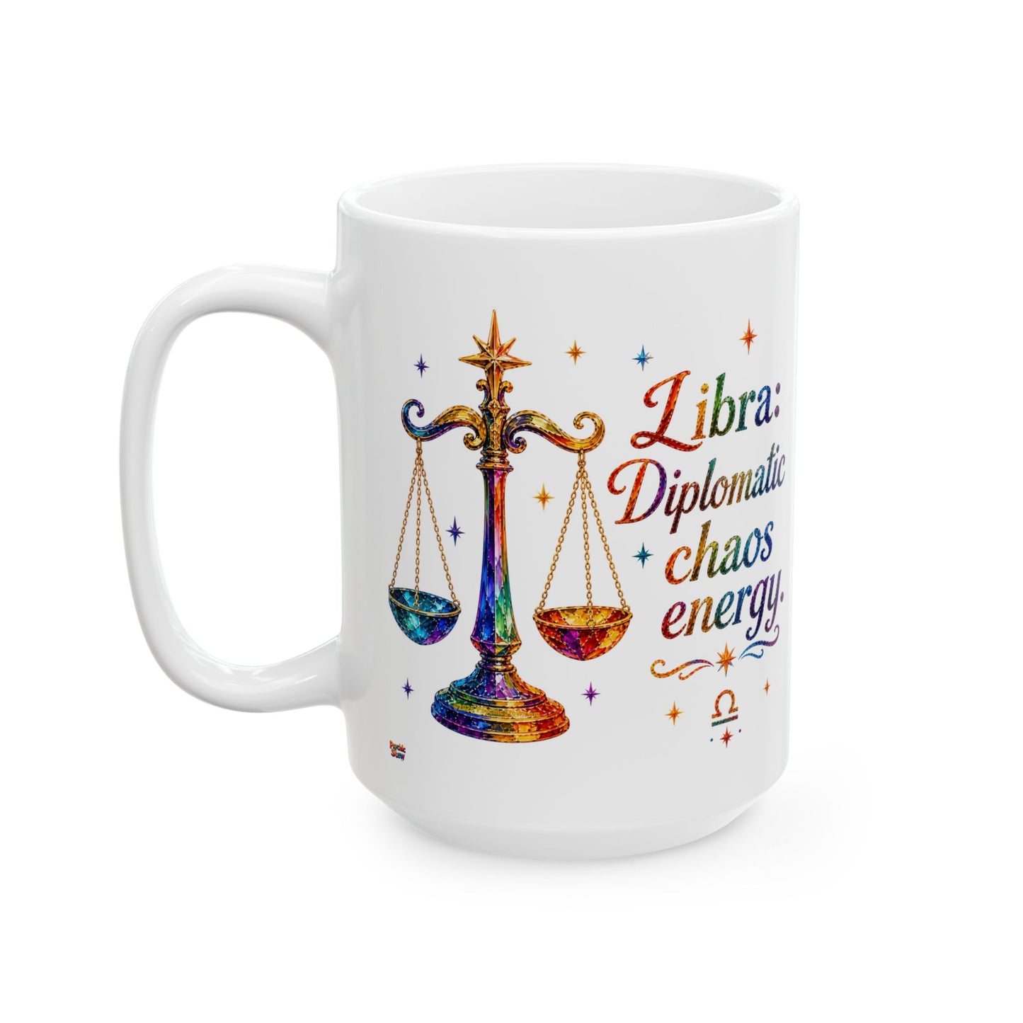The Libra Mug | Ceramic Coffee Mug 11oz. | 15oz.