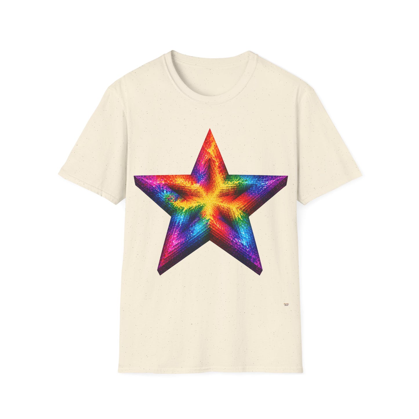 Good Vibes Tie-Dye Star T-Shirt | 13 Colors | S - 3XL