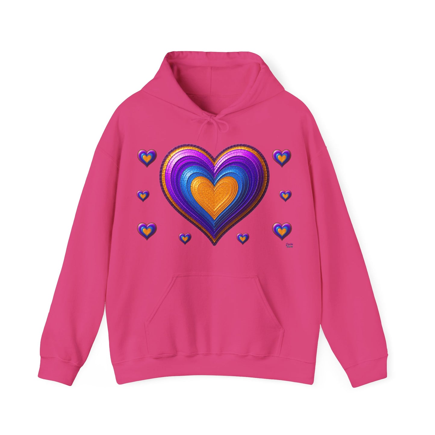 3D Heart Hoodie | The Zodiac Collection
