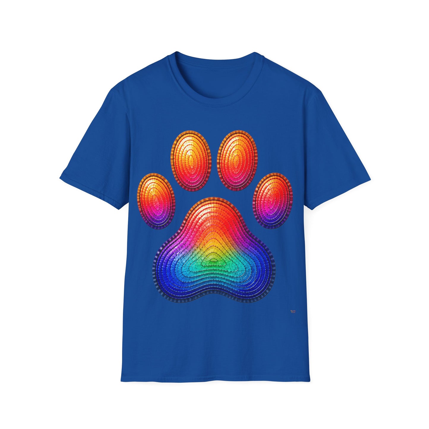 Good Vibes Paw Print T-Shirt | 13 Colors | S - 3XL