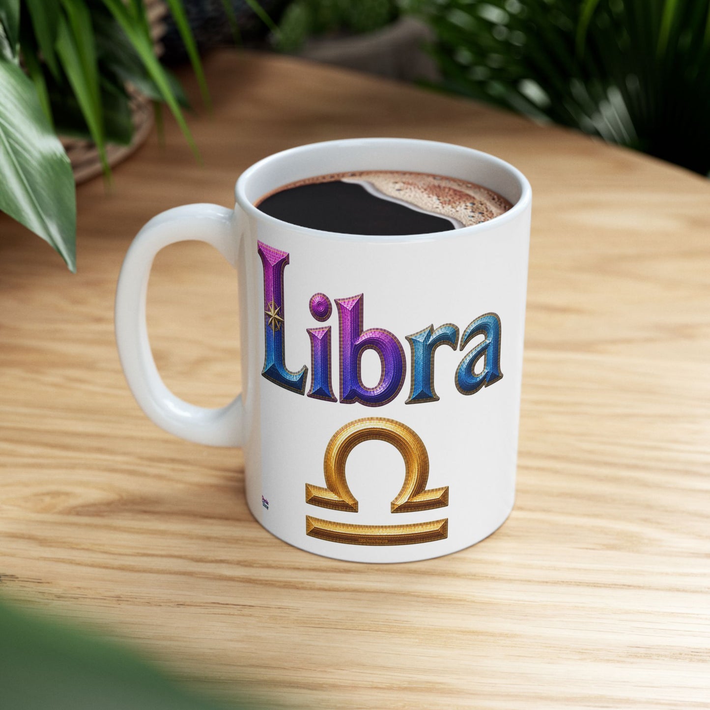 Libra Zodiac Mug | Ceramic Coffee Mug 11oz. | 15oz.