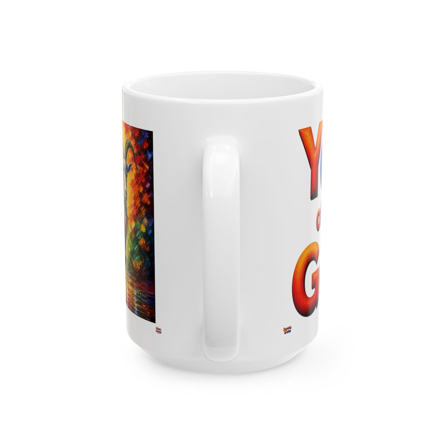 Year of the Goat Mug | Ceramic Coffee Mug 11oz. | 15oz.