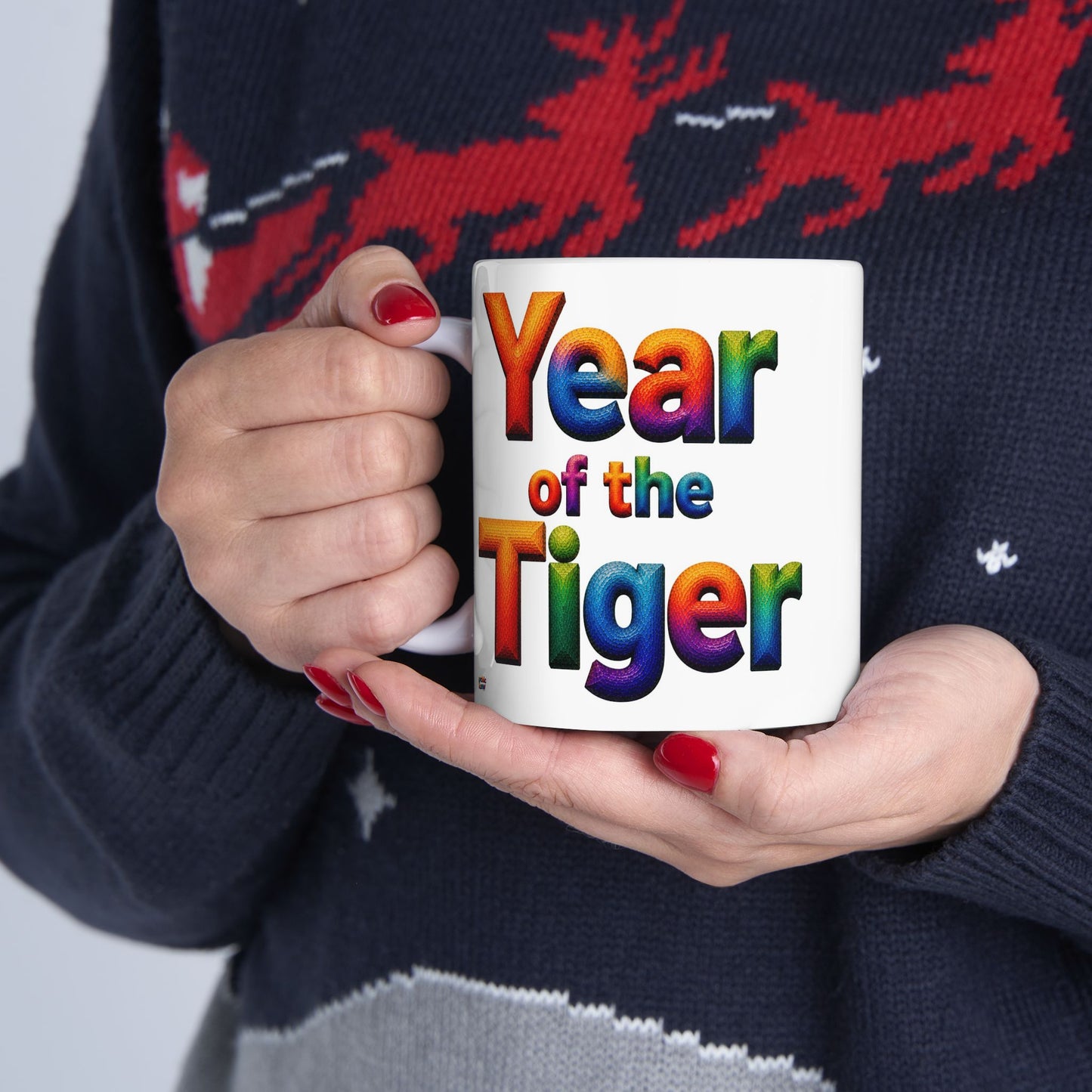 Year of the Tiger Mug | Ceramic Coffee Mug 11oz. | 15oz.