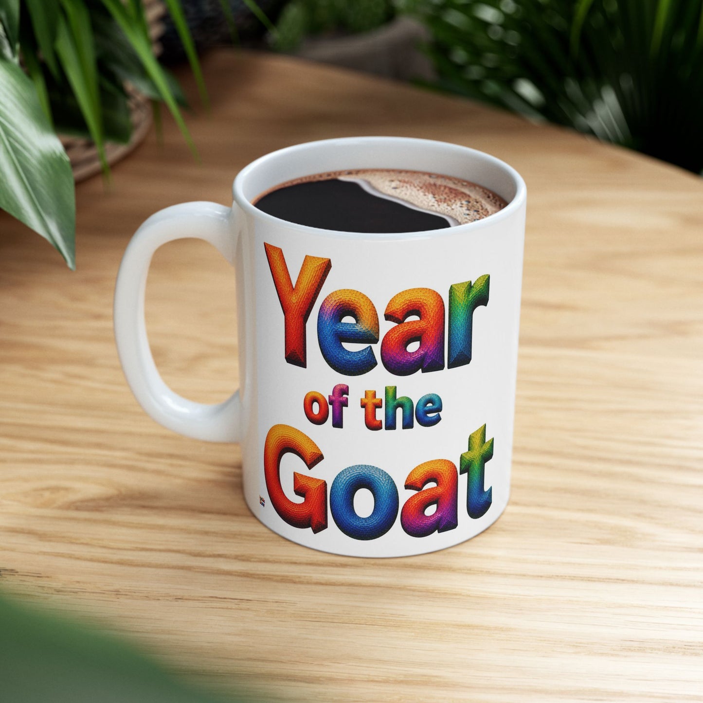 Year of the Goat Mug | Ceramic Coffee Mug 11oz. | 15oz.