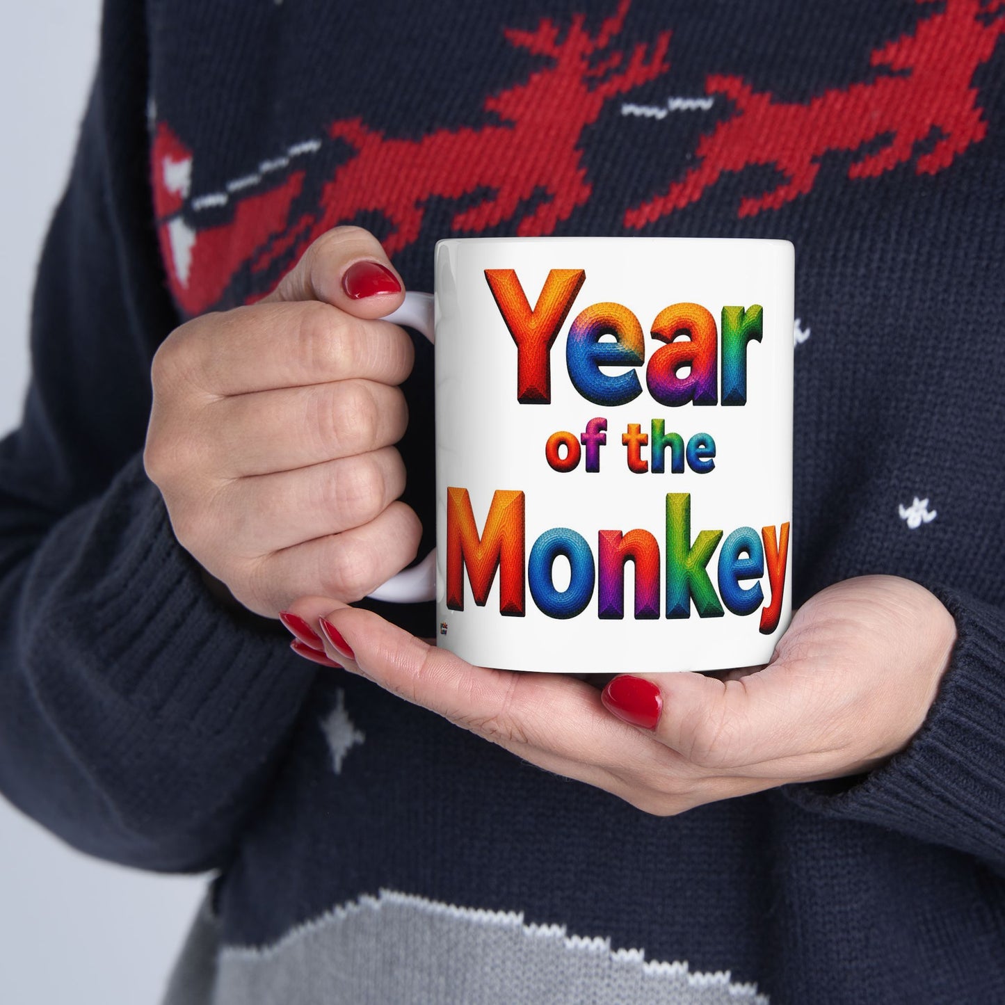 Year of the Monkey Mug | Ceramic Coffee Mug 11oz. | 15oz.