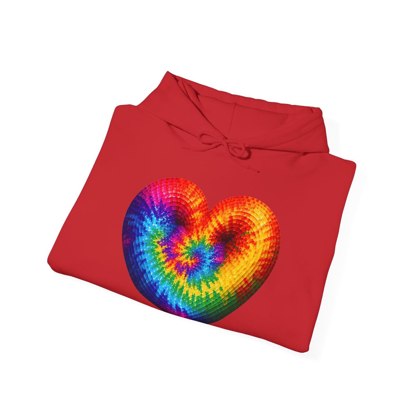 Tie-Dye Heart Hoodie | The Good Vibes Collection