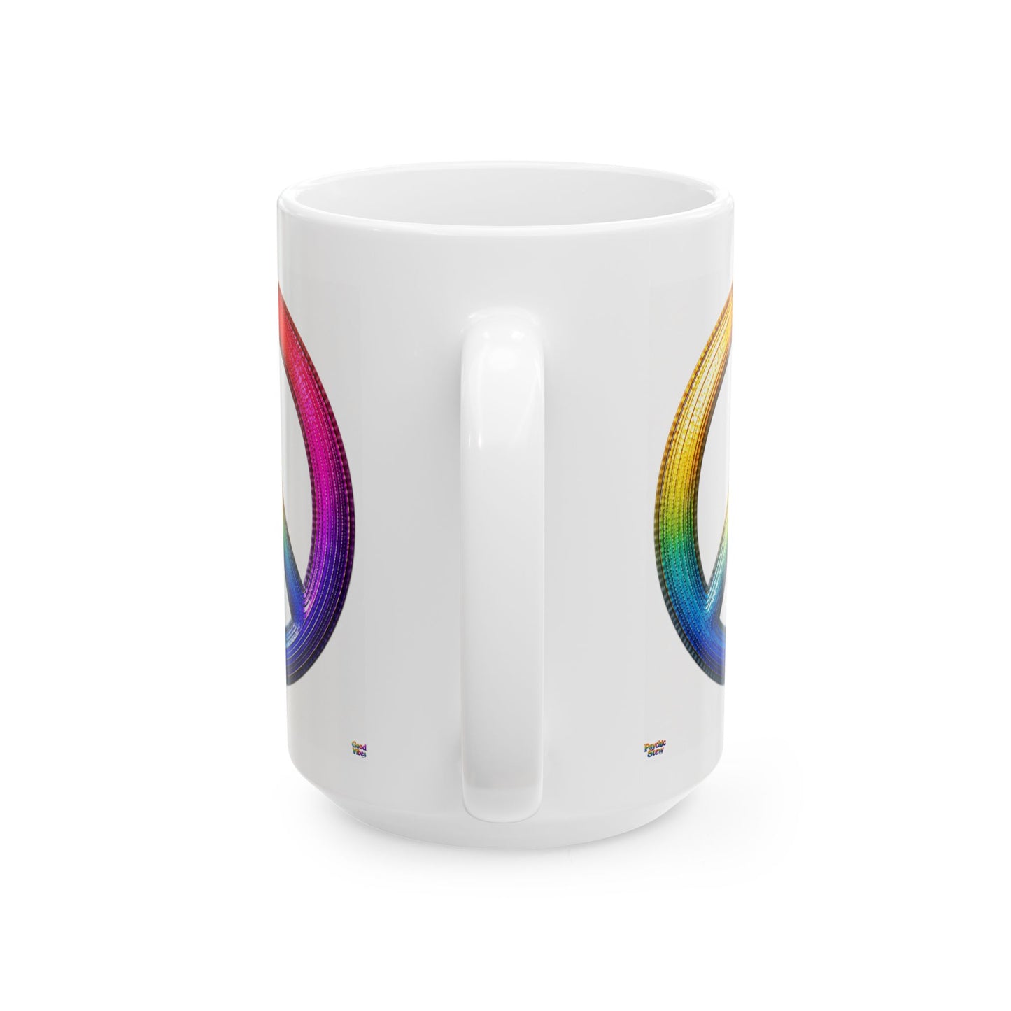 Good Vibes Peace Mug | Ceramic Coffee Mug 11oz. | 15oz.