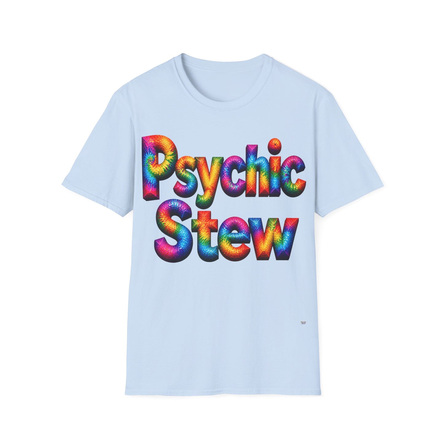 Good Vibes Tie-Dye Psychic Stew T-Shirt | 13 Colors | S - 3XL