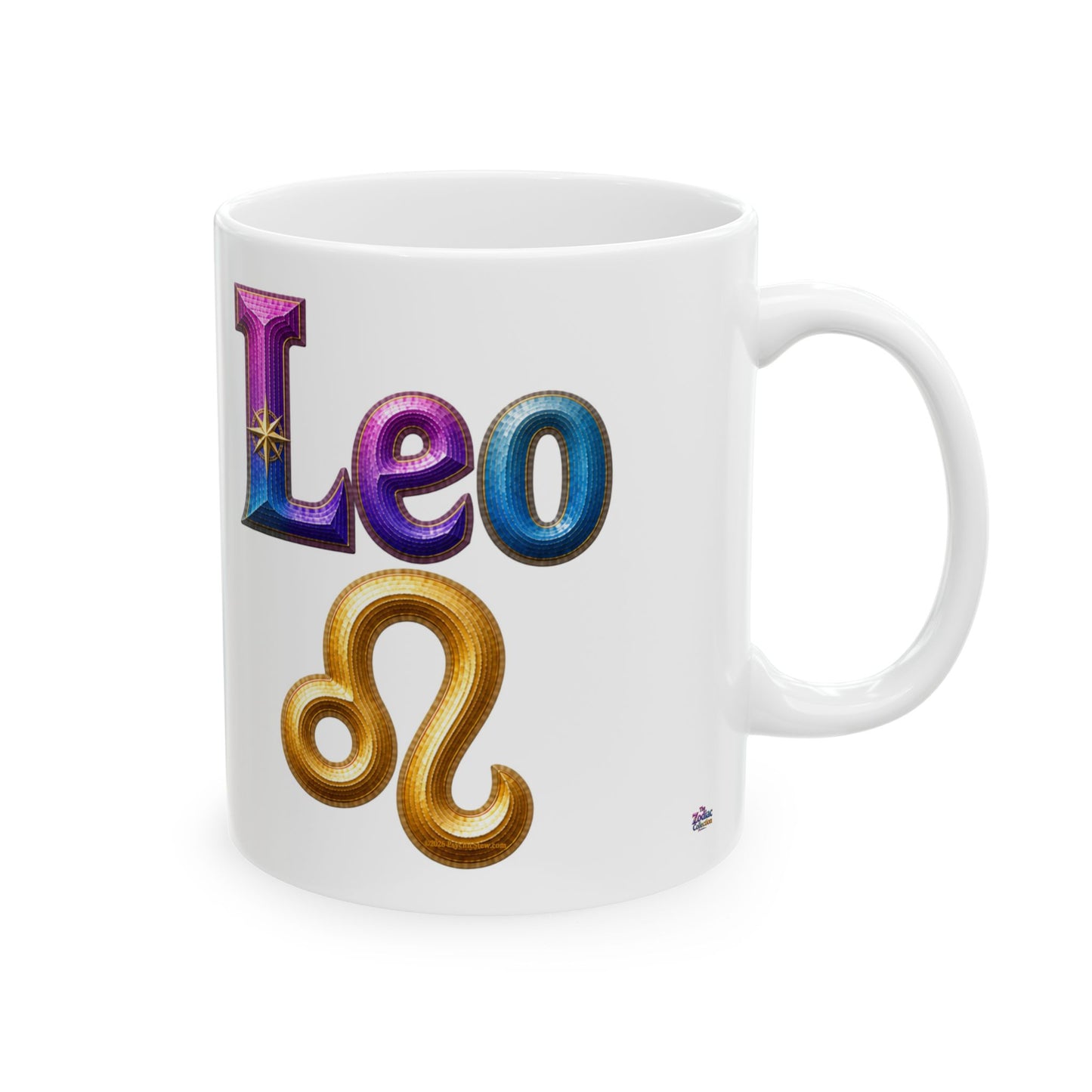 Leo Zodiac Mug | Ceramic Coffee Mug 11oz. | 15oz.