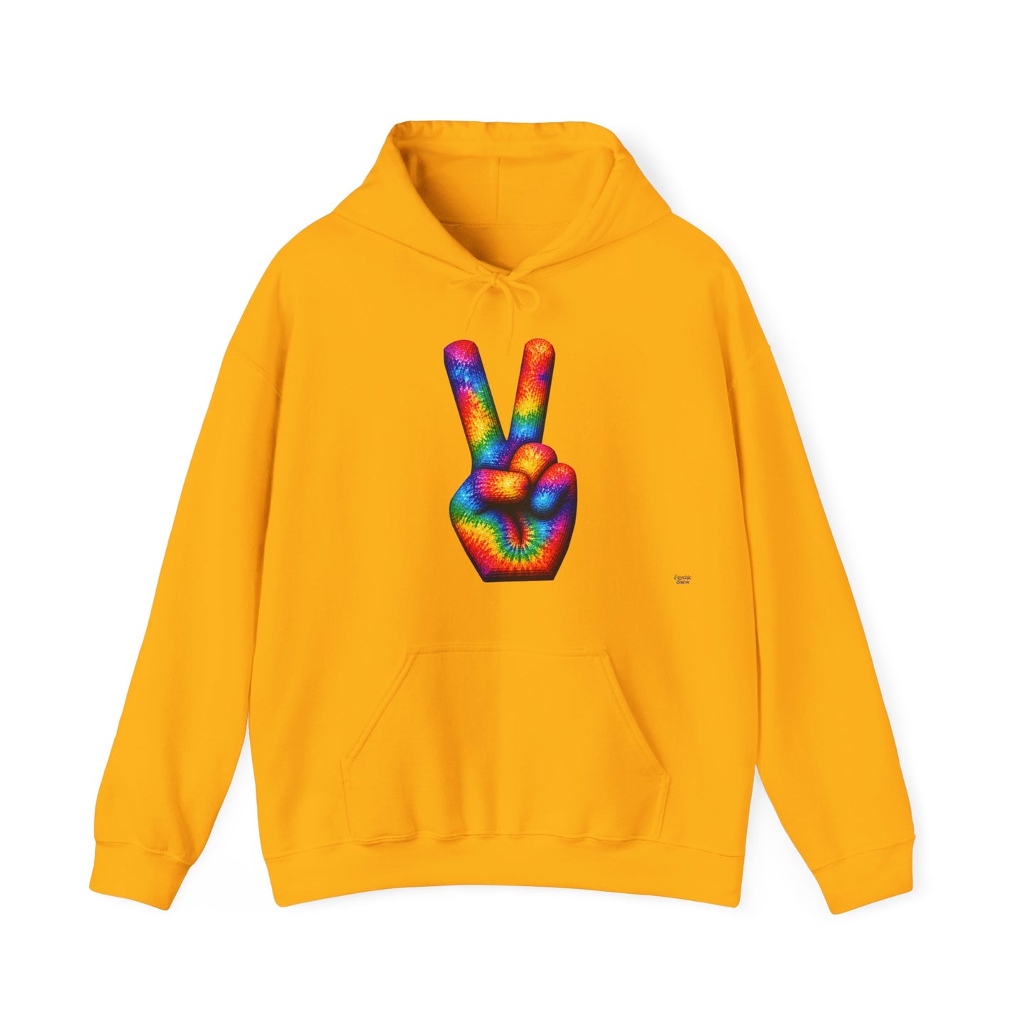 Tie-Dye Peace Hoodie | The Good Vibes Collection