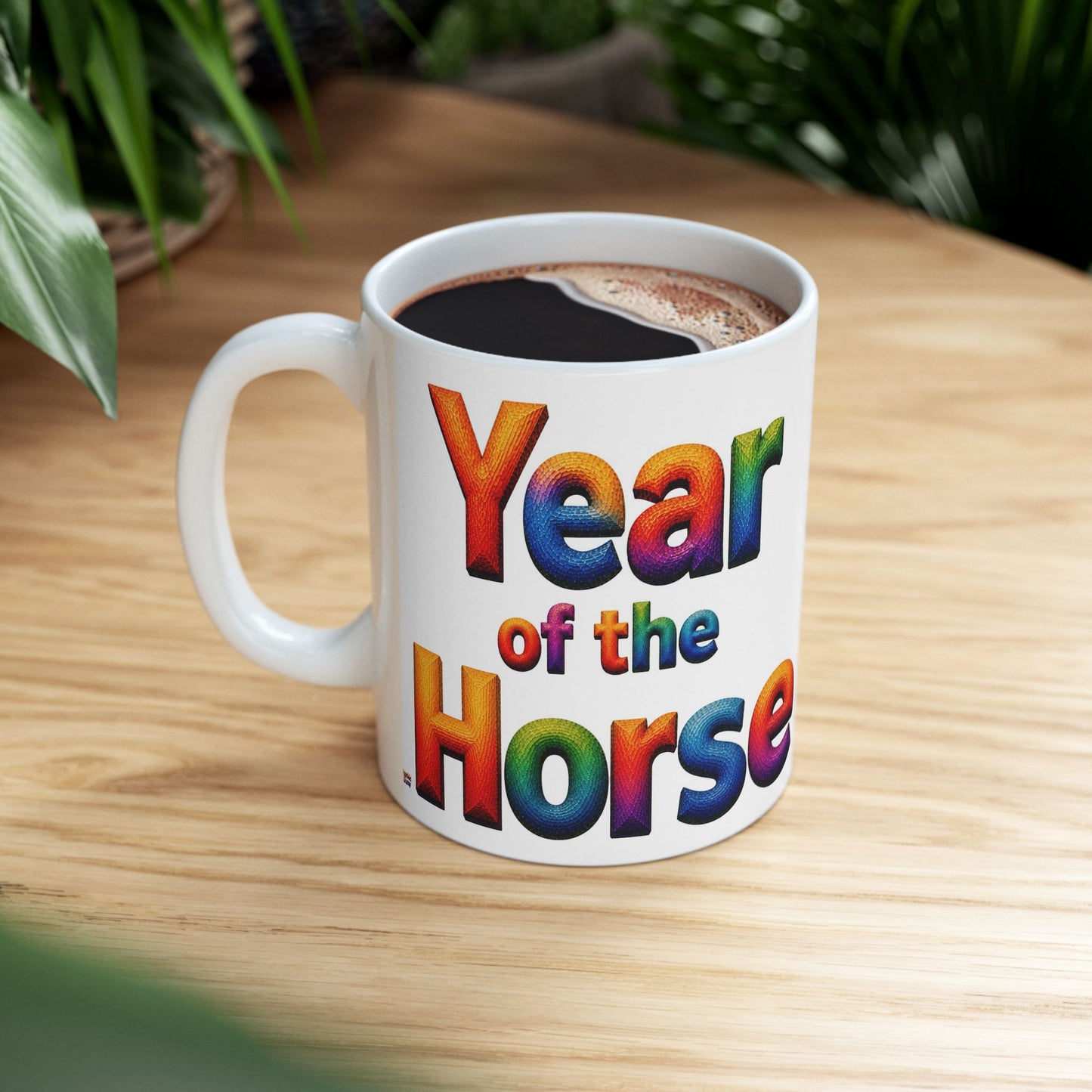 Year of the Horse Mug | Ceramic Coffee Mug 11oz. | 15oz.