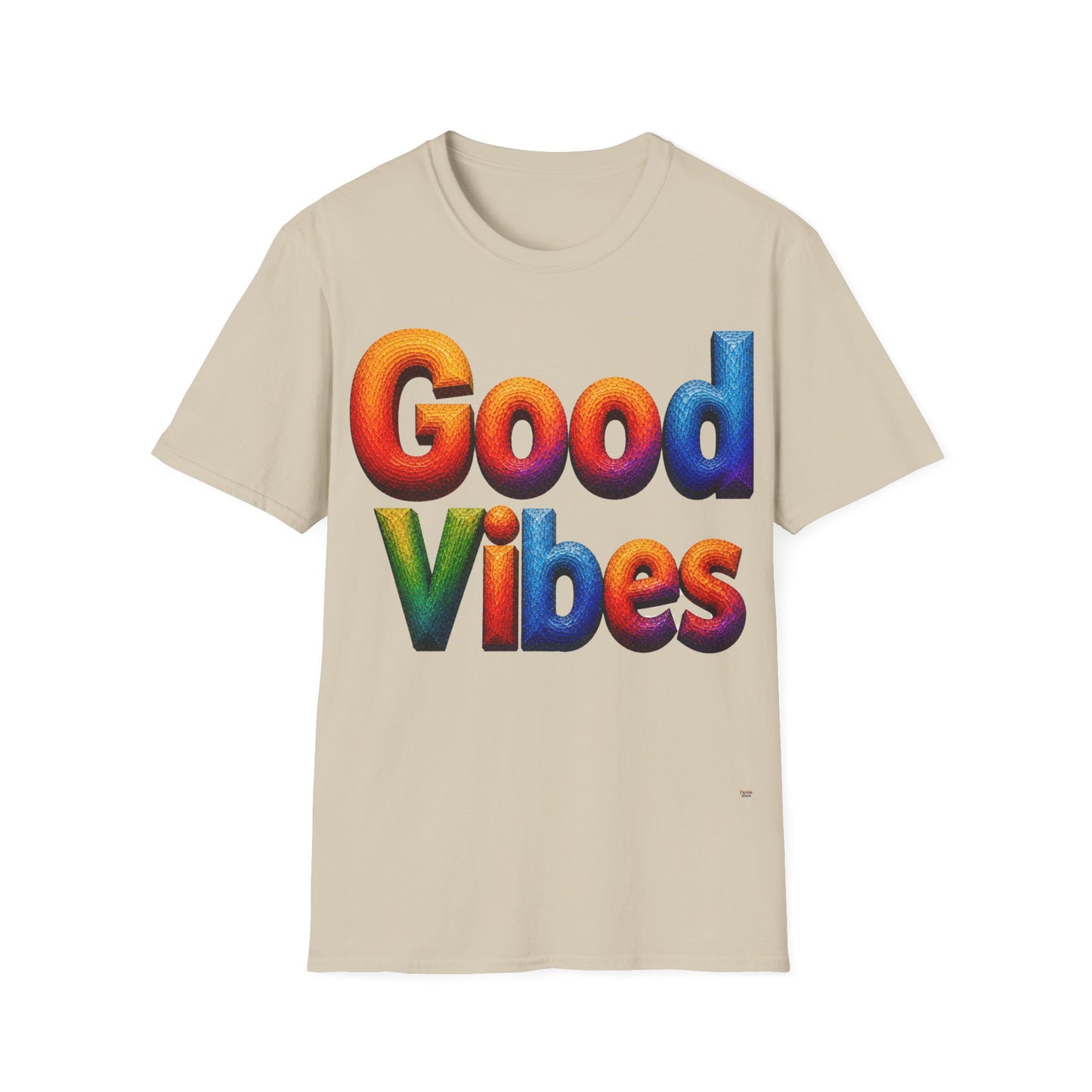 Colorful Good Vibes T-Shirt | 13 Colors | S - 3XL