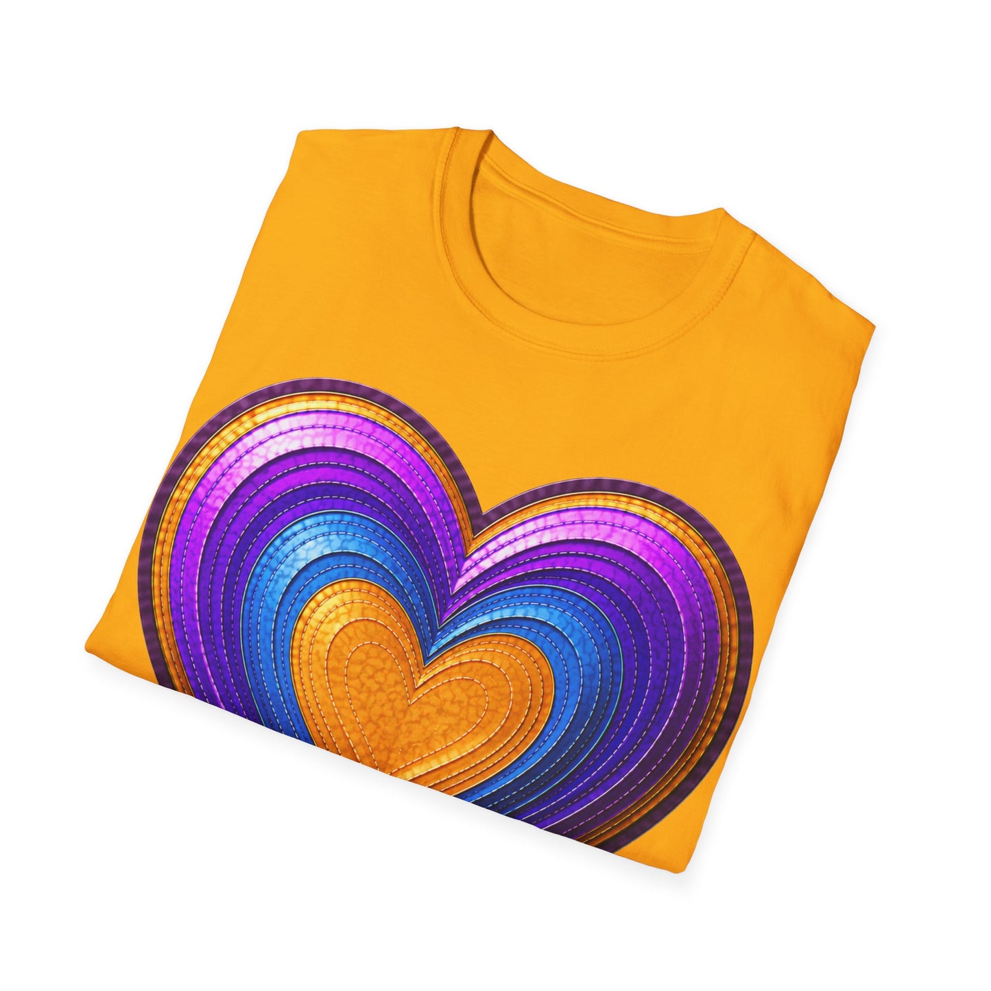 The 3D Heart T-Shirt | 14 Colors | S - 3XL