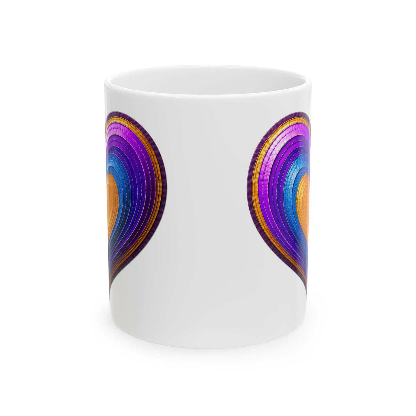 Zodiac 3D Heart Mug | Ceramic Coffee Mug 11oz. | 15oz.
