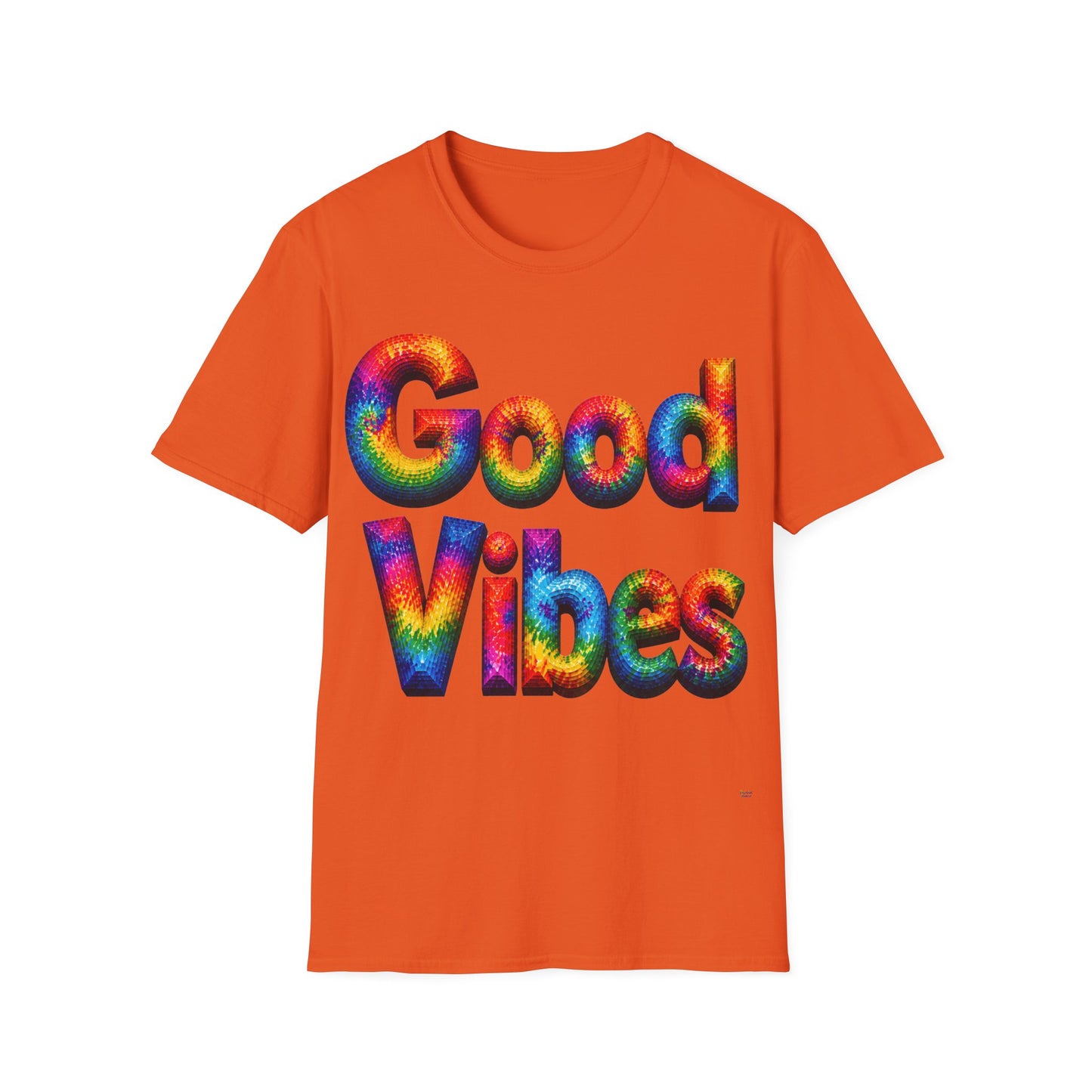 Good Vibes Tie-Dye T-Shirt | 13 Colors | S - 3XL