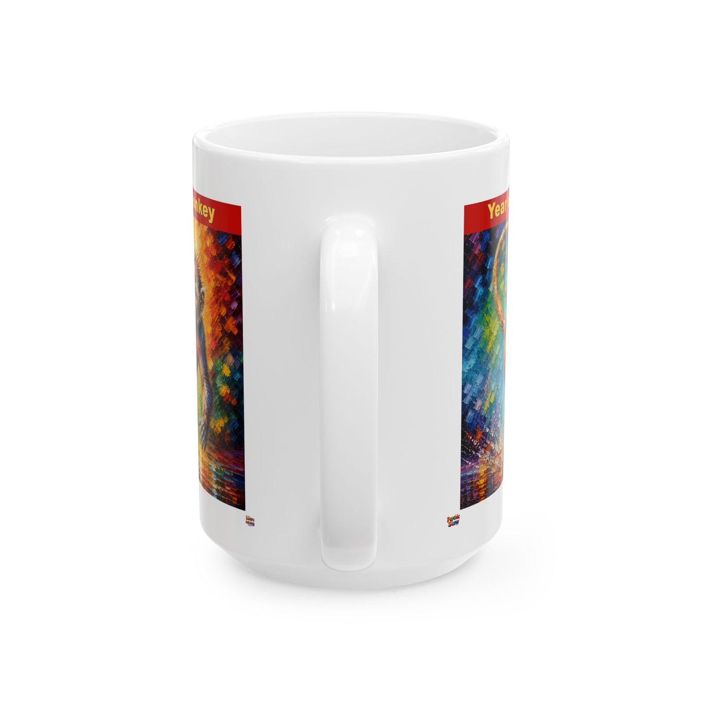 Eastern Year of the Monkey Mug | Ceramic Coffee Mug 11oz. | 15oz.