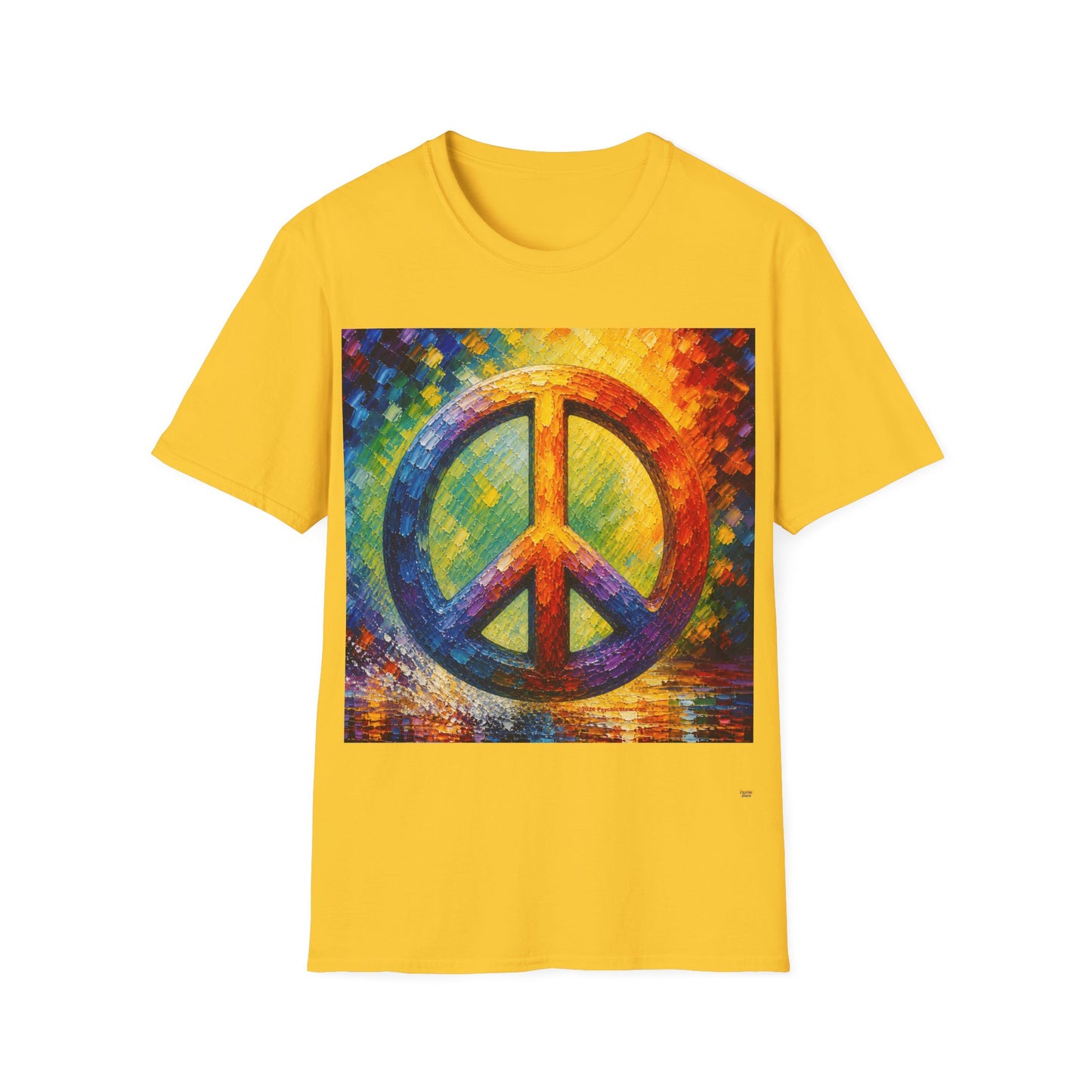 Good Vibes Pretty Peace T-Shirt | 13 Colors | S - 3XL
