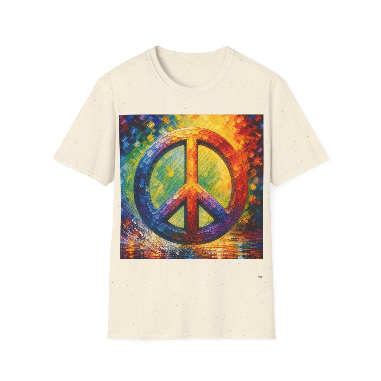 Good Vibes Pretty Peace T-Shirt | 13 Colors | S - 3XL