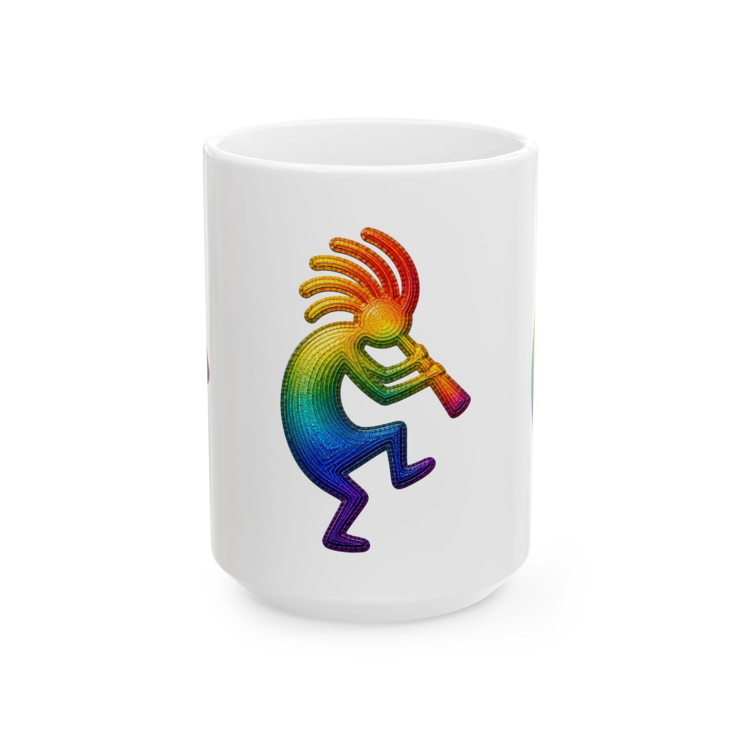 Good Vibes Kokopelli Mug | Ceramic Coffee Mug 11oz. | 15oz.