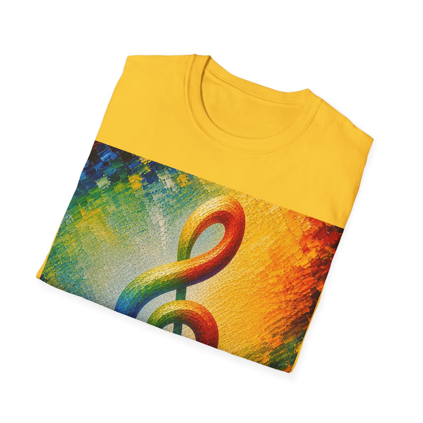 Good Vibes Painted G-Clef T-Shirt | 13 Colors | S - 3XL