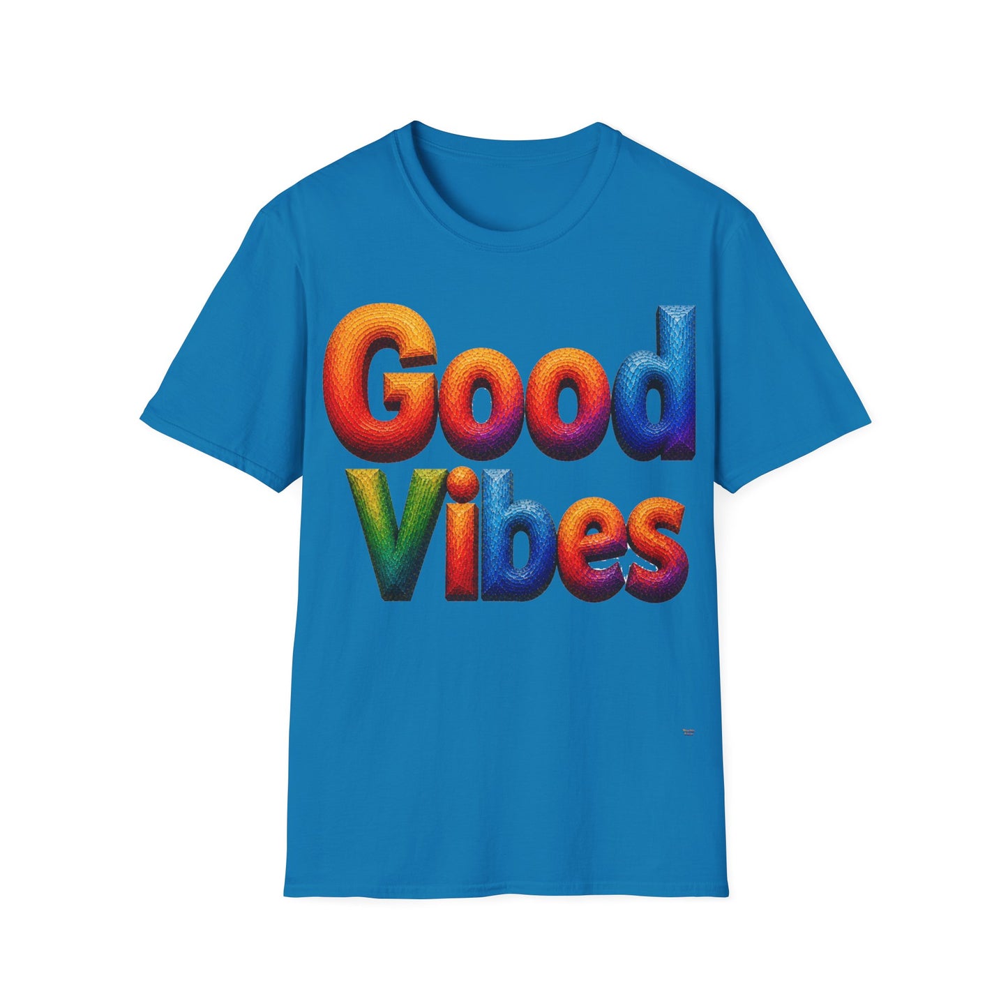 Colorful Good Vibes T-Shirt | 13 Colors | S - 3XL