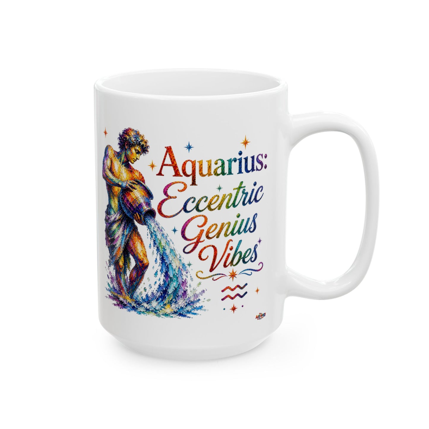 The Aquarius Mug | Ceramic Coffee Mug 11oz. | 15oz.