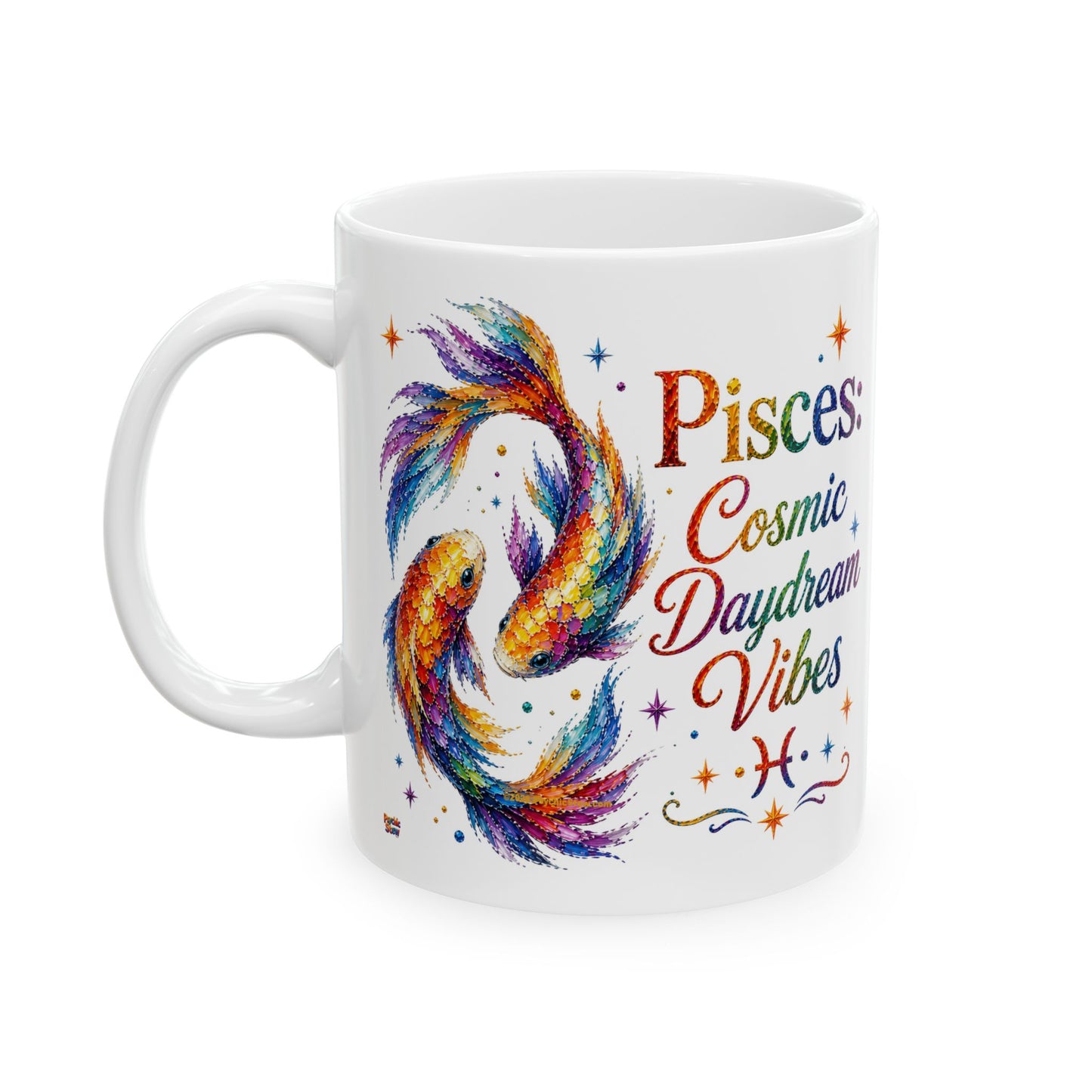 The Pisces Mug | Ceramic Coffee Mug 11oz. | 15oz.
