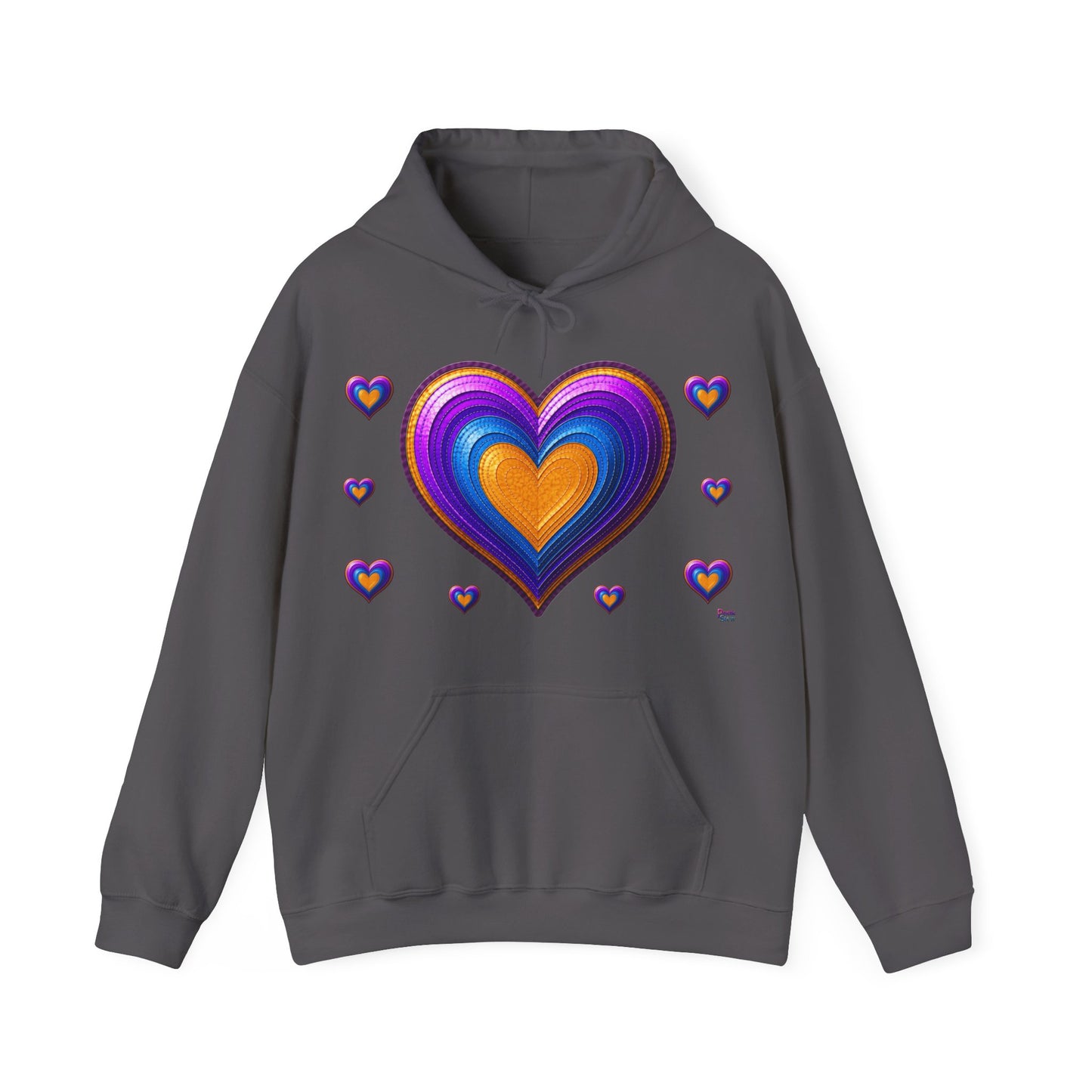 3D Heart Hoodie | The Zodiac Collection