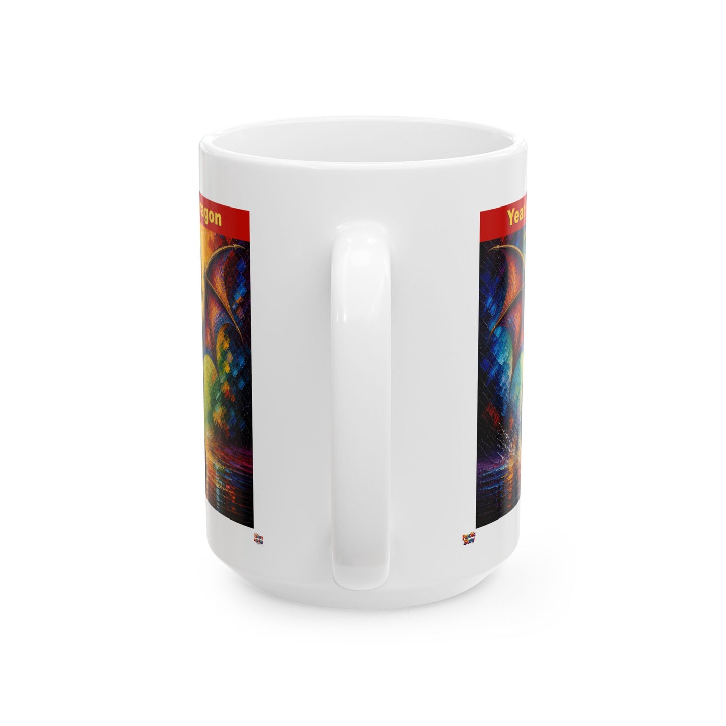 Eastern Year of the Dragon Mug | Ceramic Coffee Mug 11oz. | 15oz.